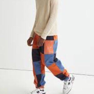 OBEY Mosaic Colorblock Patchwork Men's M Streetwear 3 Pocket Sweatpant Joggers